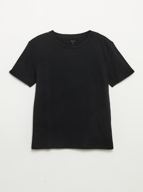 T-shirt estampada de manga curta - Fácil de vestir - Kiabi