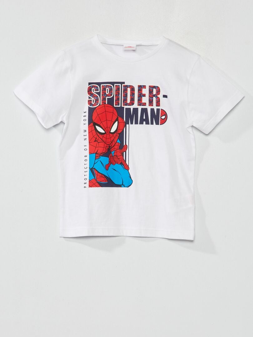 T-shirt 'Homem-Aranha' de manga comprida - ROXO - Kiabi - 9.00€