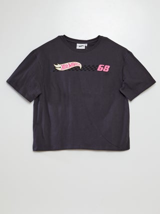 T-shirt estampada 'Hot Wheels'