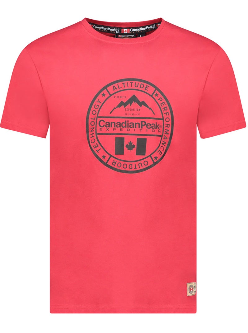 T-shirt estampada jacobeak – canadian peak Vermelho - Kiabi