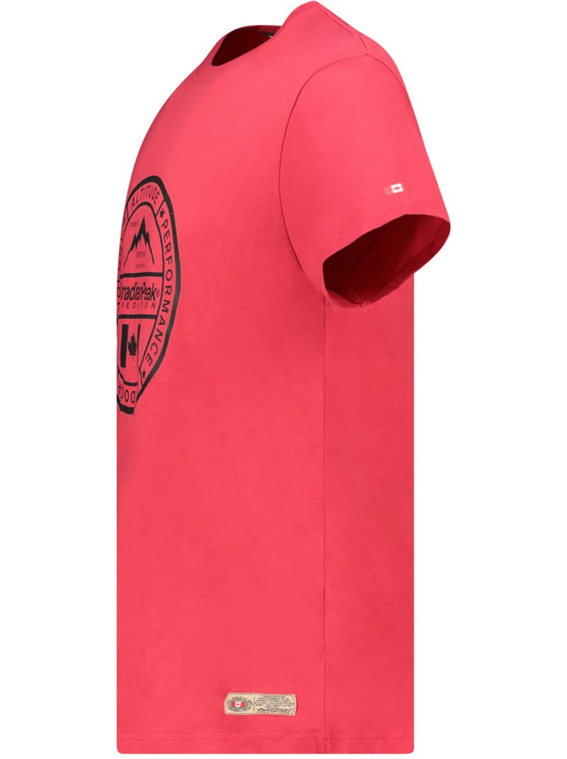 T-shirt estampada jacobeak – canadian peak Vermelho - Kiabi