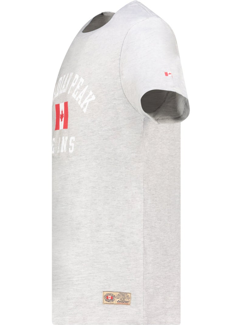 T-shirt estampada jadseneak – canadian peak Cinza claro - Kiabi