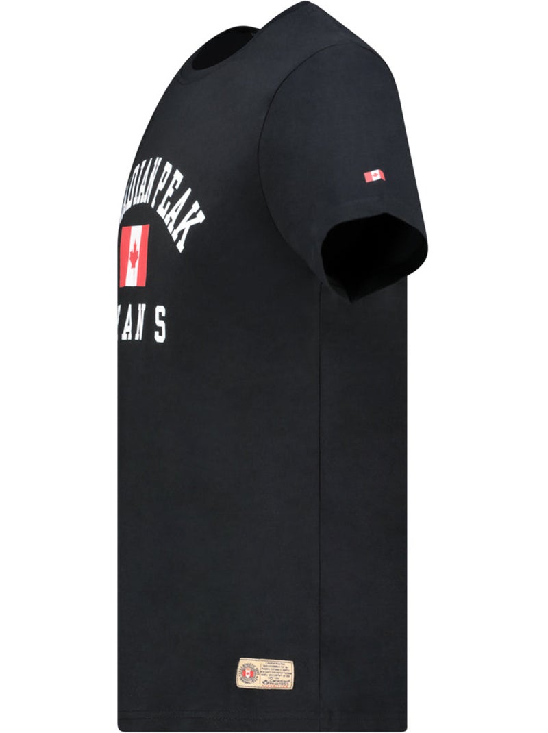 T-shirt estampada jadseneak – canadian peak Preto - Kiabi