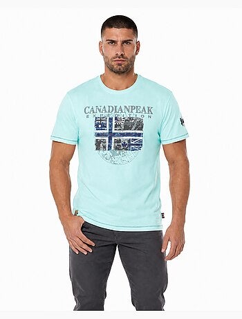 T-shirt estampada jaloneak – canadian peak