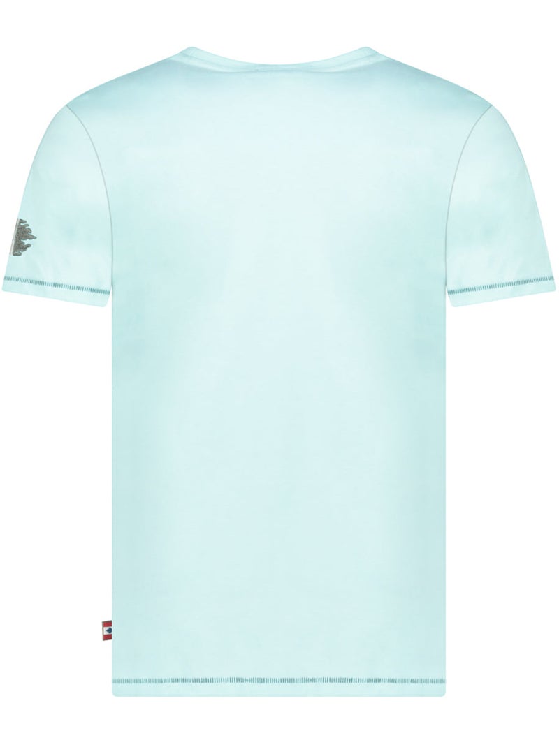 T-shirt estampada jaloneak – canadian peak Verde menta - Kiabi