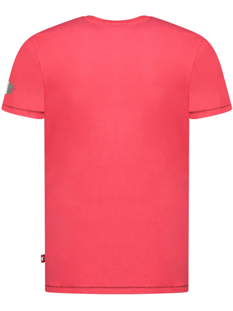 T-shirt estampada jaloneak – canadian peak Vermelho - Kiabi