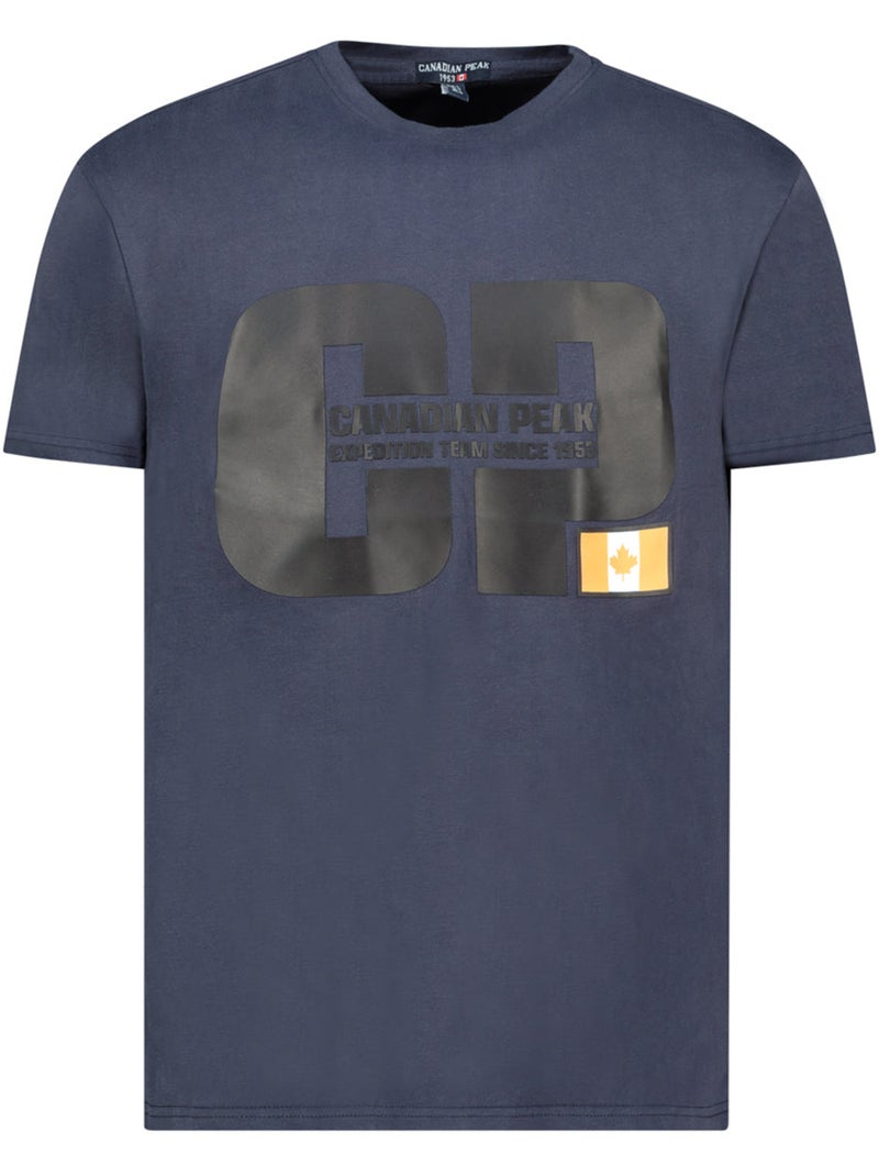 T-shirt estampada jaquaneak – canadian peak Azul-marinho - Kiabi