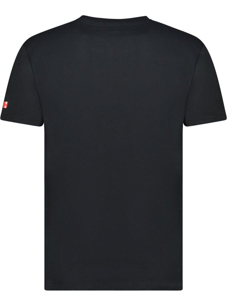 T-shirt estampada jaquaneak – canadian peak Preto - Kiabi