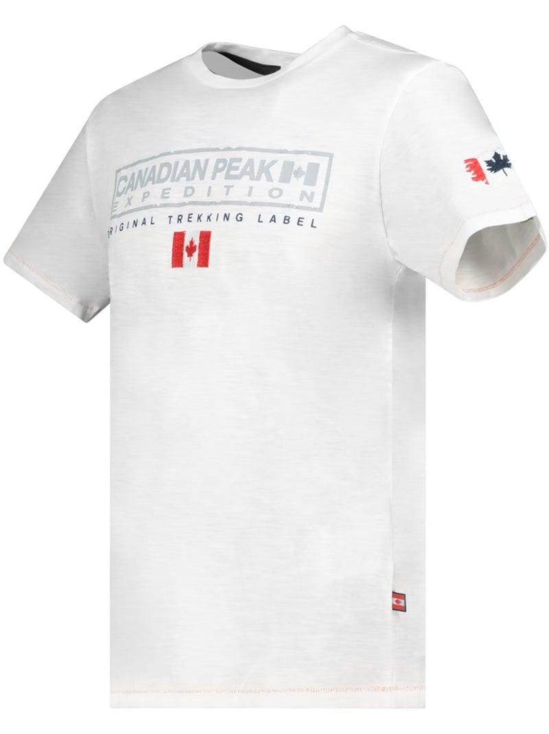 T-shirt estampada jasiceak – canadian peak Branco - Kiabi