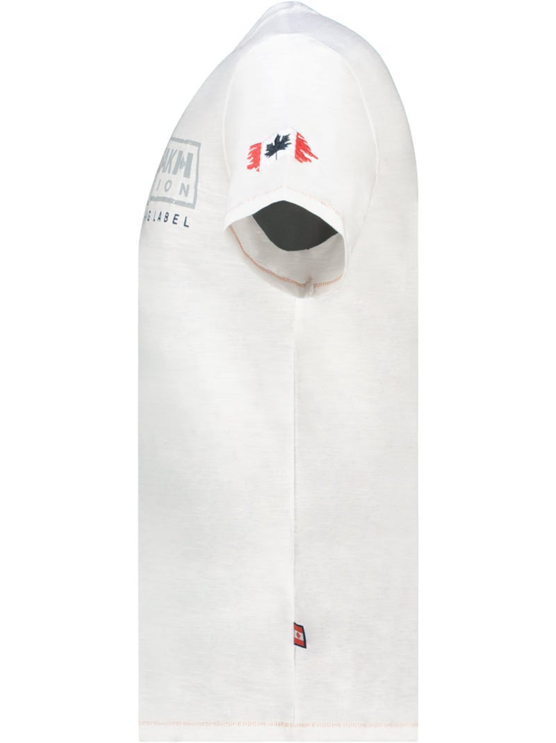 T-shirt estampada jasiceak – canadian peak Branco - Kiabi