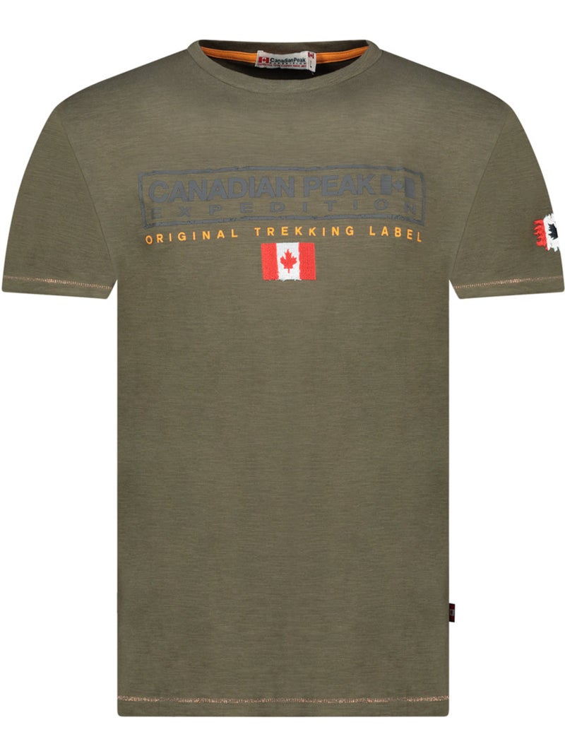 T-shirt estampada jasiceak – canadian peak Cáqui - Kiabi