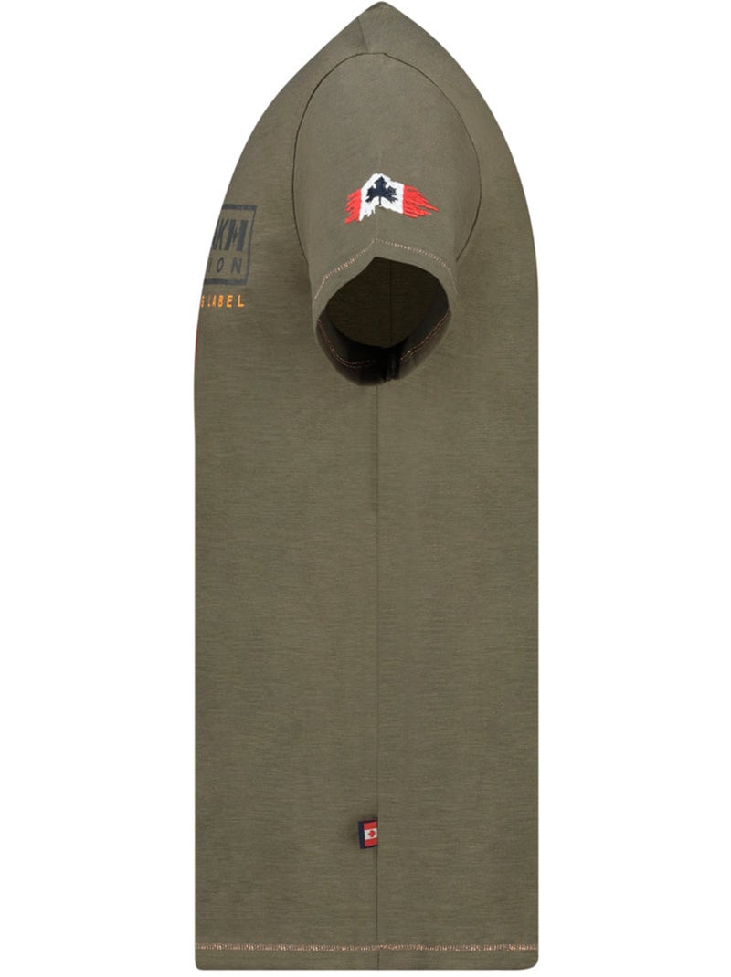 T-shirt estampada jasiceak – canadian peak Cáqui - Kiabi