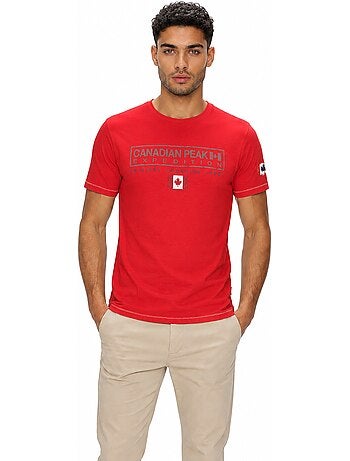 T-shirt estampada jasiceak – canadian peak