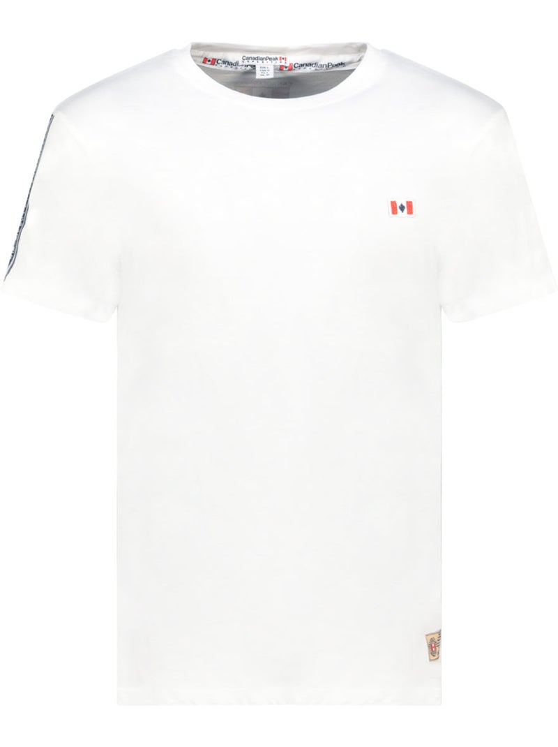 T-shirt estampada javengeak – canadian peak Branco - Kiabi