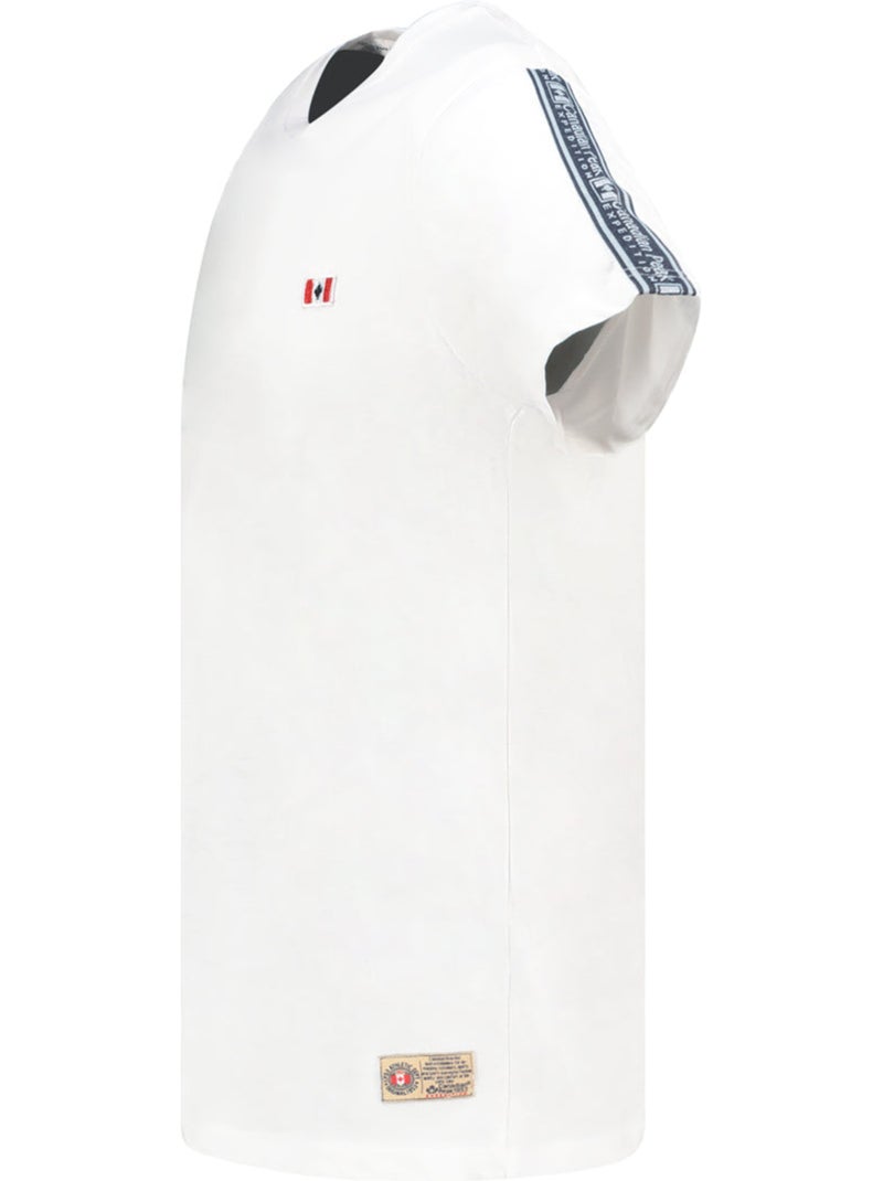 T-shirt estampada javengeak – canadian peak Branco - Kiabi