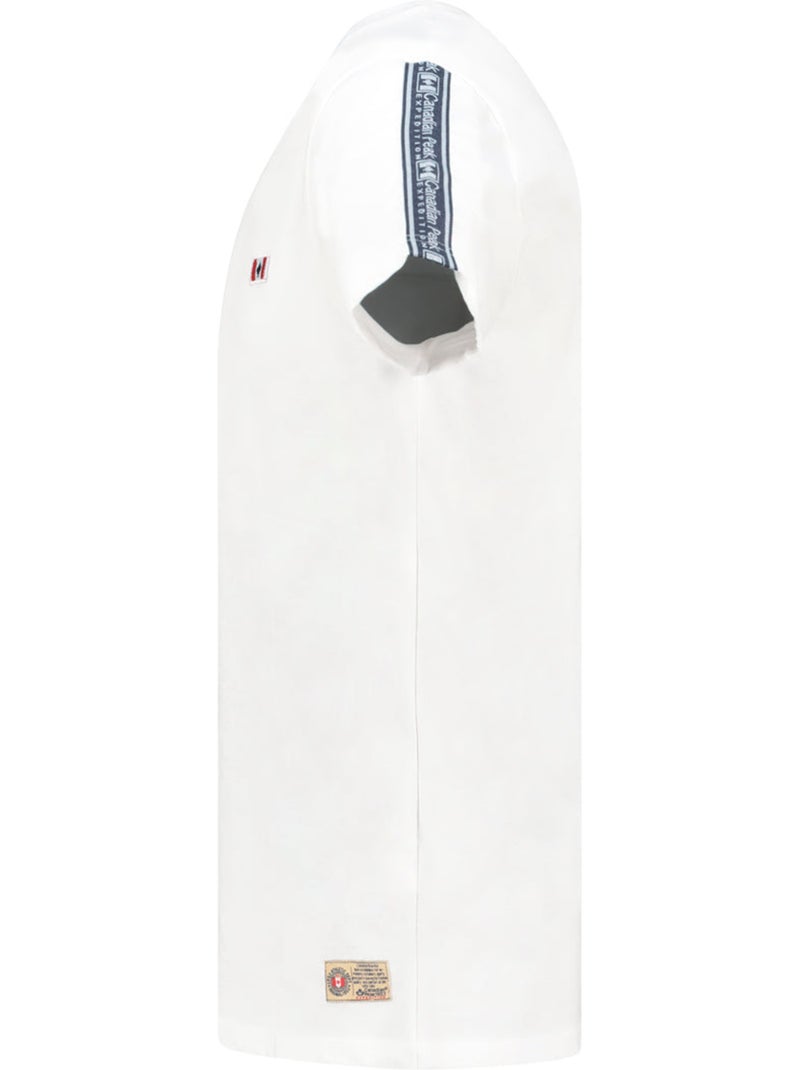 T-shirt estampada javengeak – canadian peak Branco - Kiabi