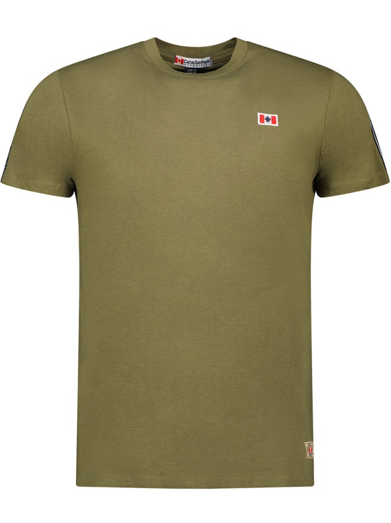 T-shirt estampada javengeak – canadian peak Cáqui - Kiabi