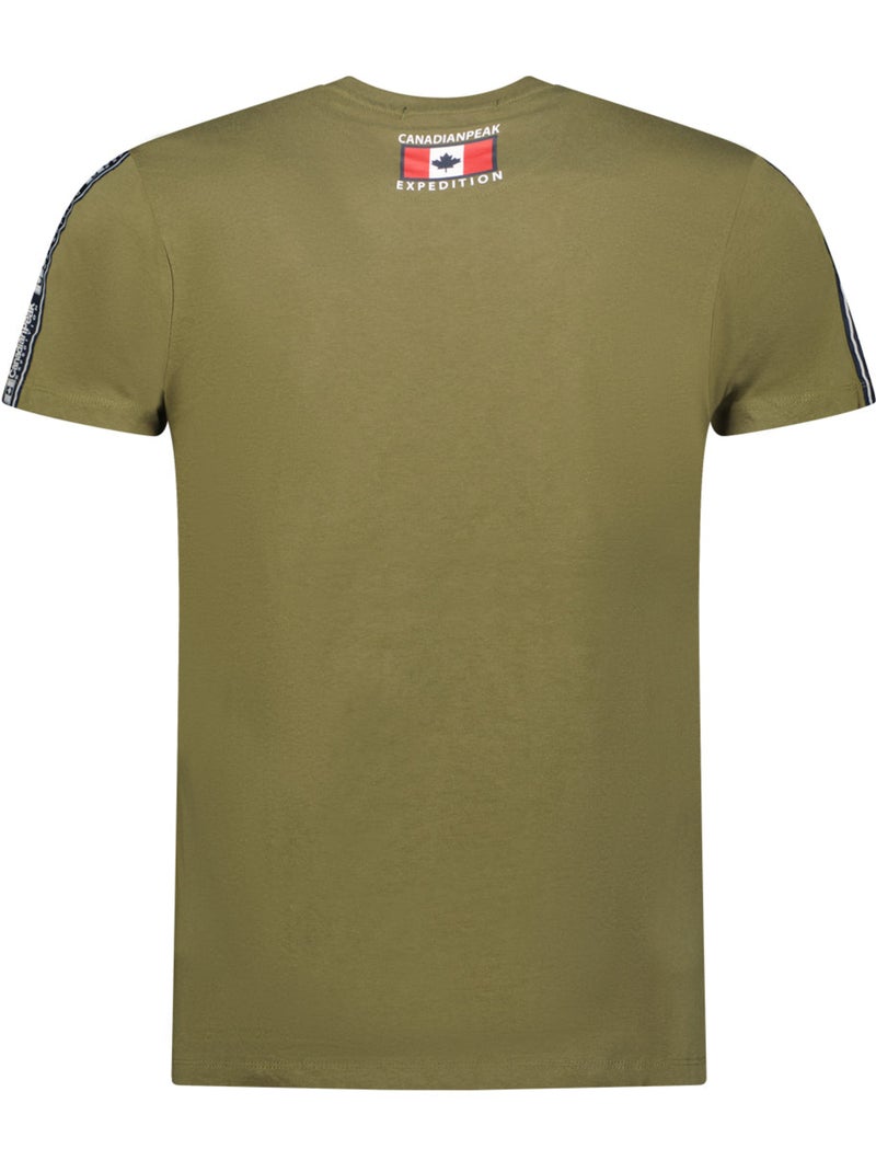 T-shirt estampada javengeak – canadian peak Cáqui - Kiabi
