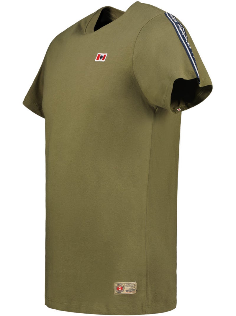 T-shirt estampada javengeak – canadian peak Cáqui - Kiabi