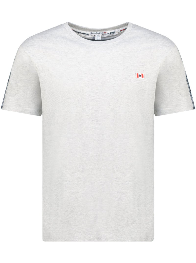 T-shirt estampada javengeak – canadian peak Cinza claro - Kiabi