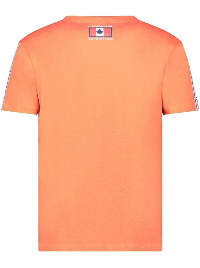 T-shirt estampada javengeak – canadian peak Coral - Kiabi