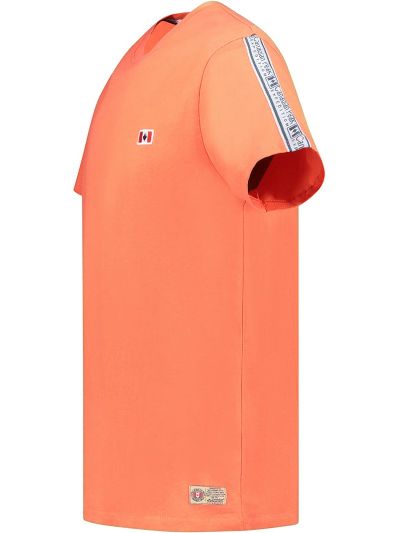 T-shirt estampada javengeak – canadian peak Coral - Kiabi