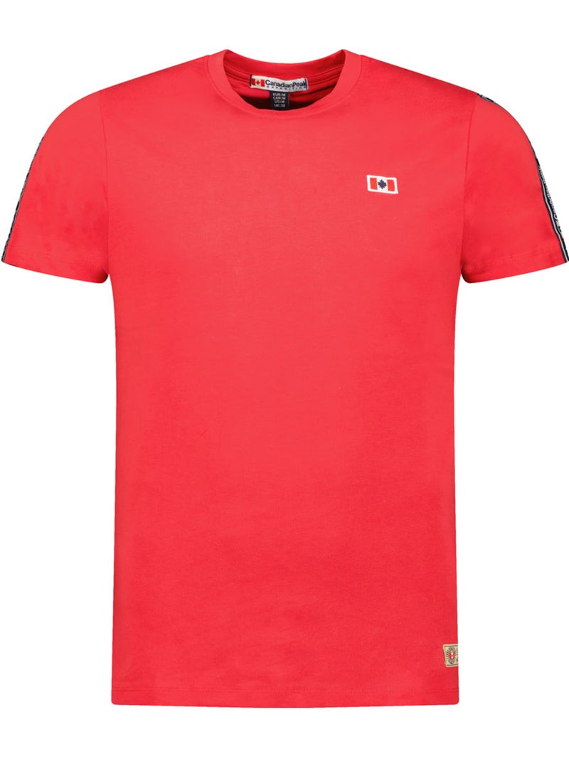 T-shirt estampada javengeak – canadian peak Vermelho - Kiabi