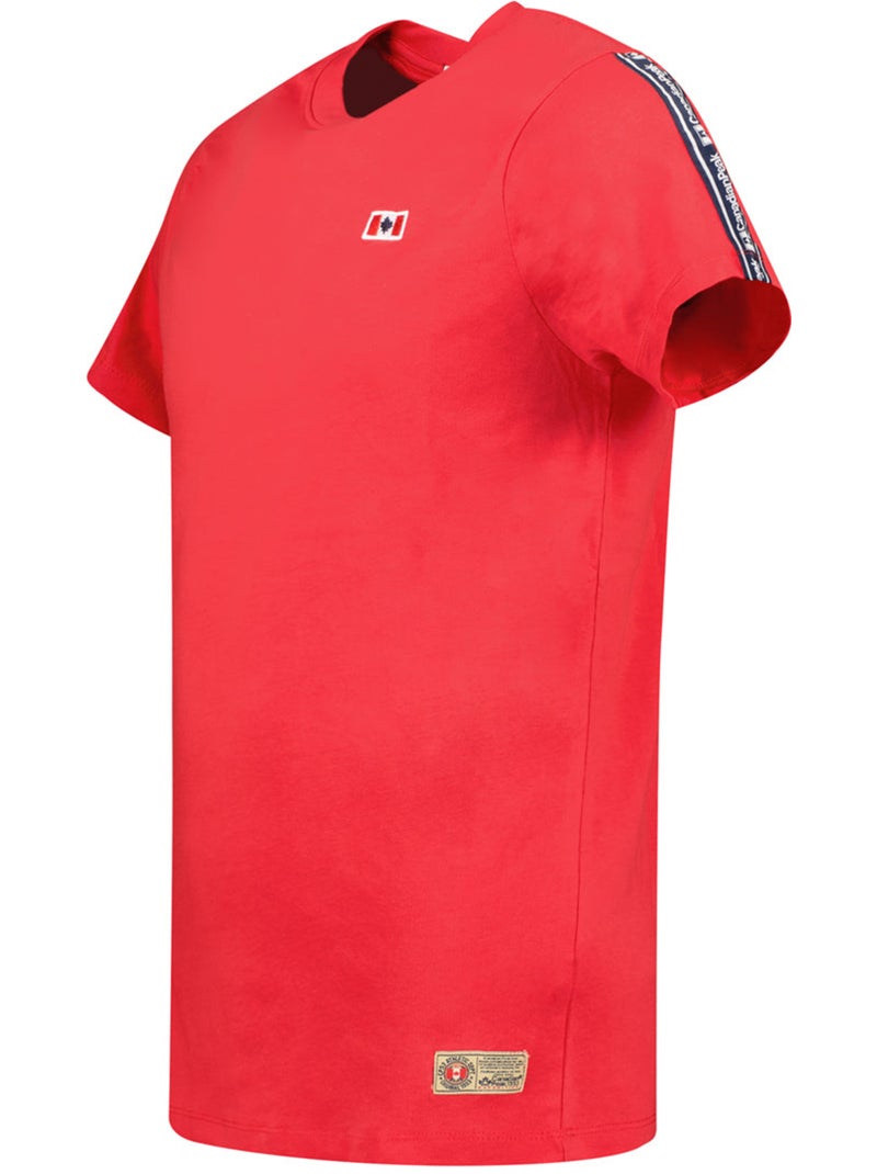 T-shirt estampada javengeak – canadian peak Vermelho - Kiabi