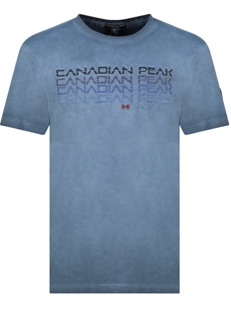T-shirt estampada jayeak – canadian peak Azul-marinho - Kiabi