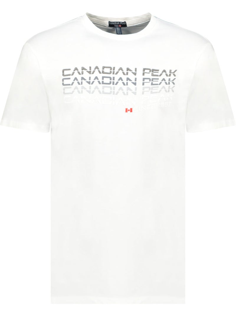 T-shirt estampada jayeak – canadian peak Branco - Kiabi