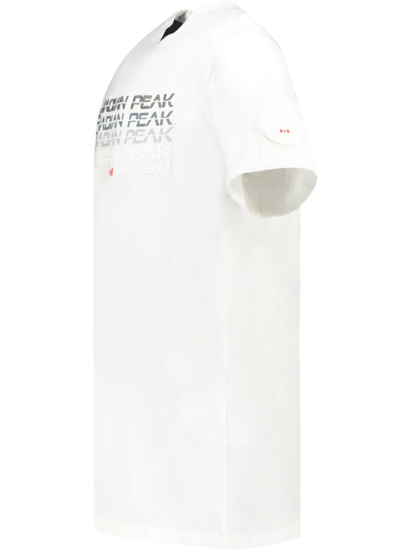 T-shirt estampada jayeak – canadian peak Branco - Kiabi