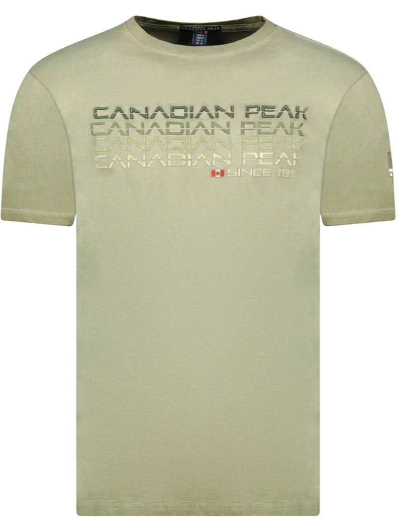 T-shirt estampada jayeak – canadian peak Cáqui - Kiabi
