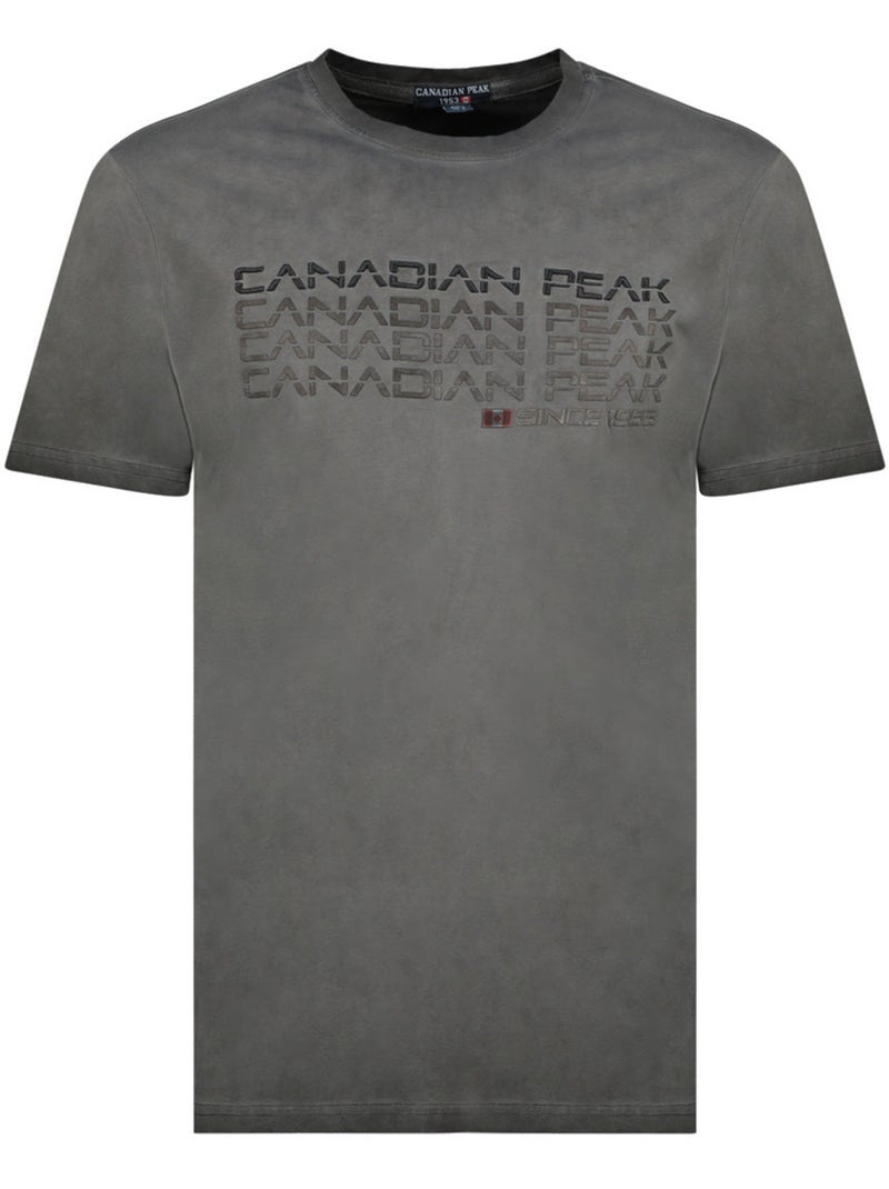 T-shirt estampada jayeak – canadian peak Preto - Kiabi