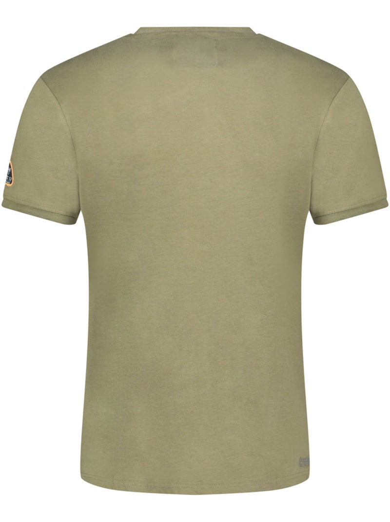 T-shirt estampada jeraldeak – canadian peak Cáqui - Kiabi