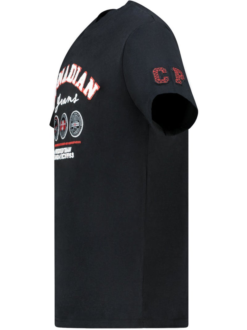 T-shirt estampada jeraldeak – canadian peak Preto - Kiabi