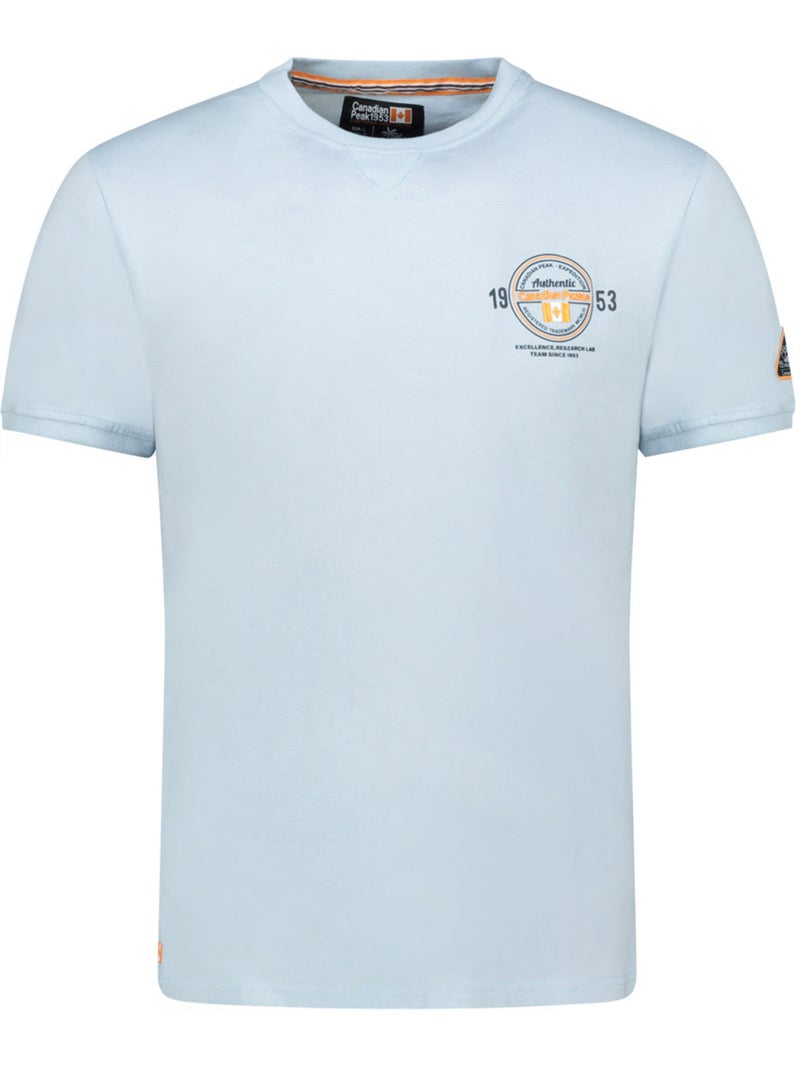 T-shirt estampada jeraldeak – canadian peak Verde cedro - Kiabi