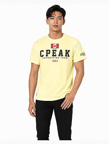 T-shirt estampada jerateak – canadian peak