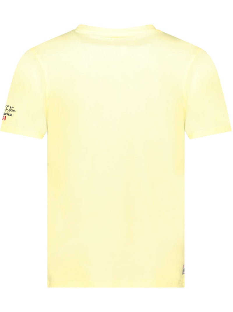 T-shirt estampada jerateak – canadian peak Amarelo-claro - Kiabi