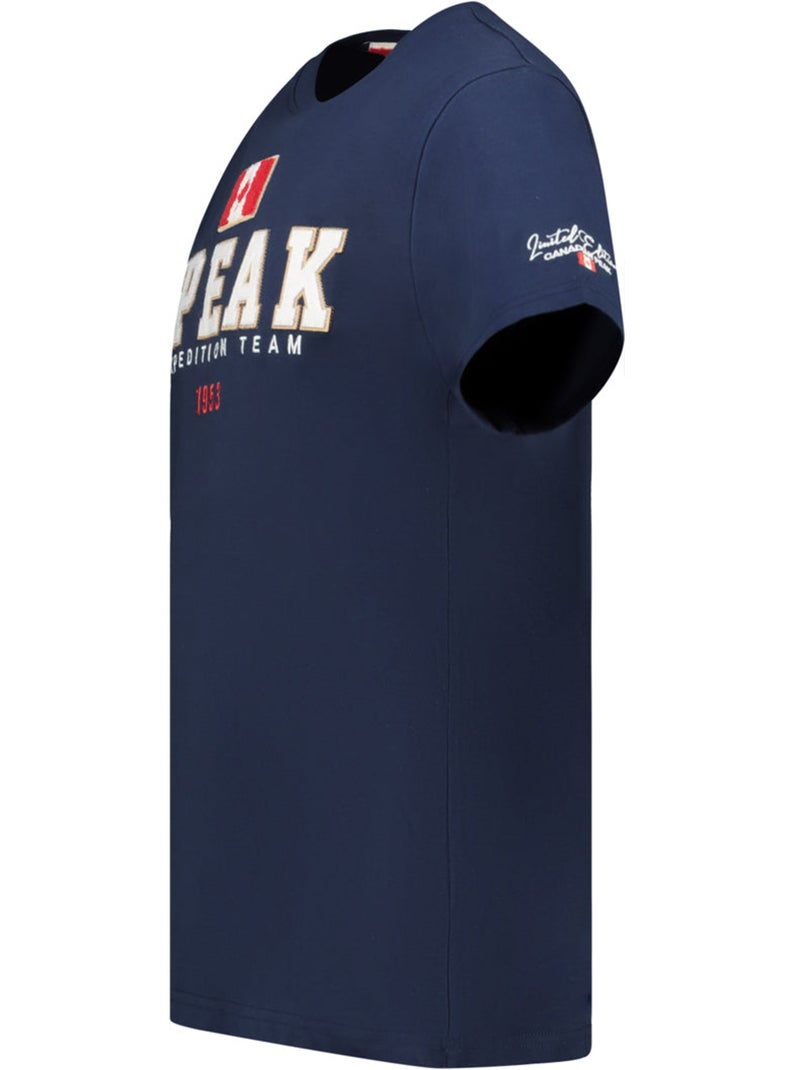 T-shirt estampada jerateak – canadian peak Azul-marinho - Kiabi