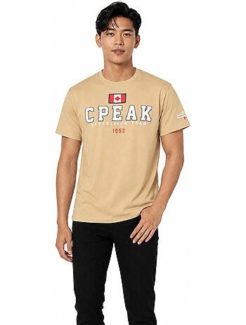 T-shirt estampada jerateak – canadian peak