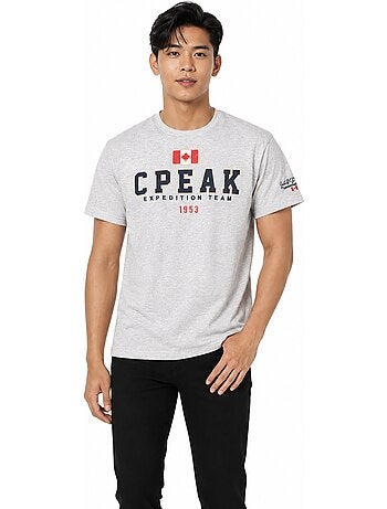 T-shirt estampada jerateak – canadian peak