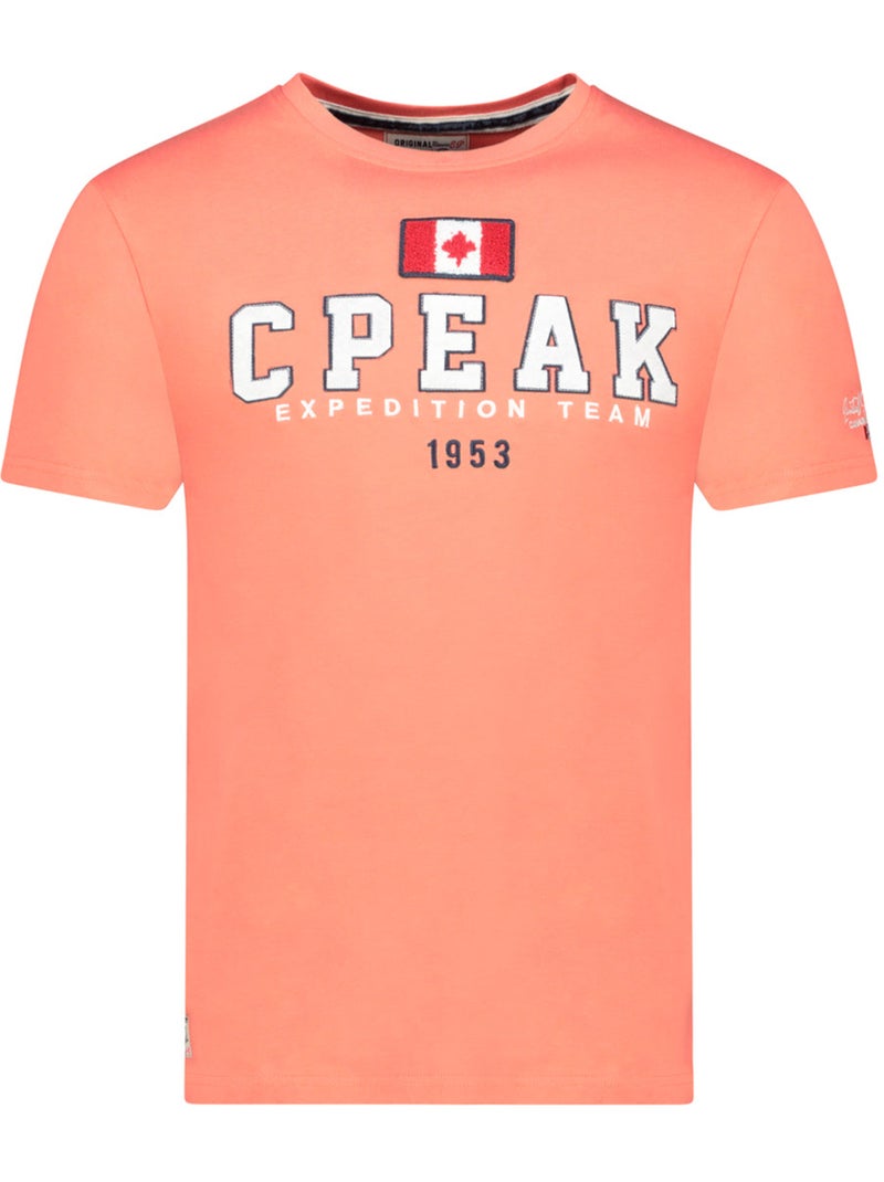 T-shirt estampada jerateak – canadian peak Coral - Kiabi
