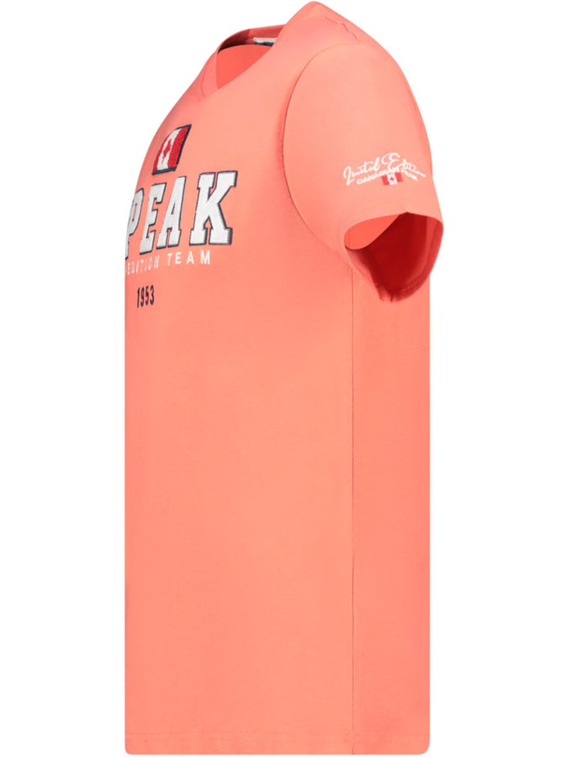 T-shirt estampada jerateak – canadian peak Coral - Kiabi