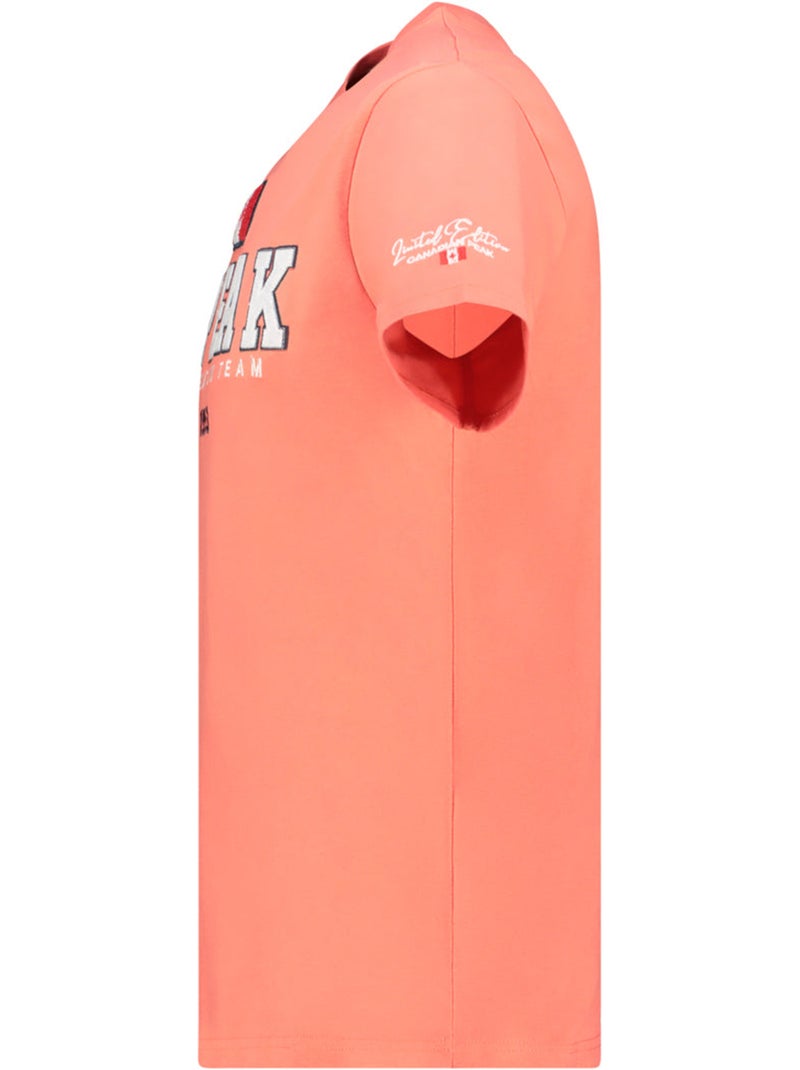 T-shirt estampada jerateak – canadian peak Coral - Kiabi