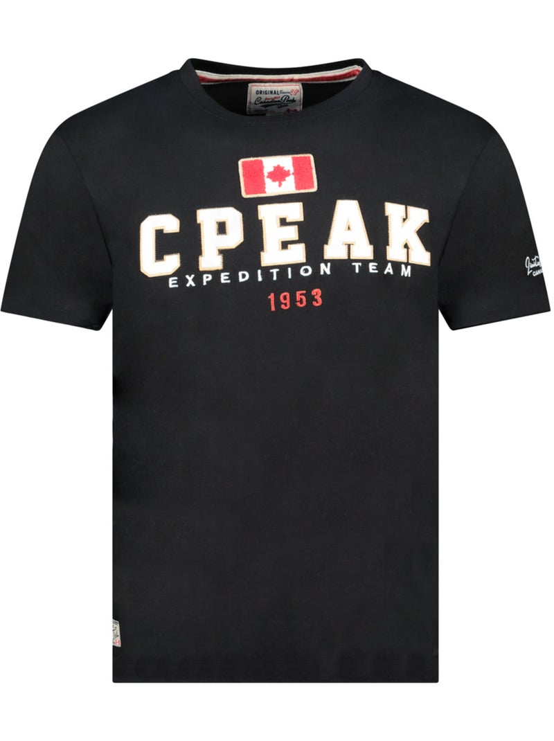 T-shirt estampada jerateak – canadian peak Preto - Kiabi