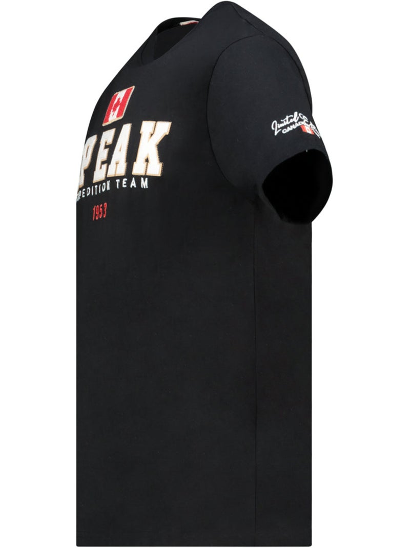 T-shirt estampada jerateak – canadian peak Preto - Kiabi
