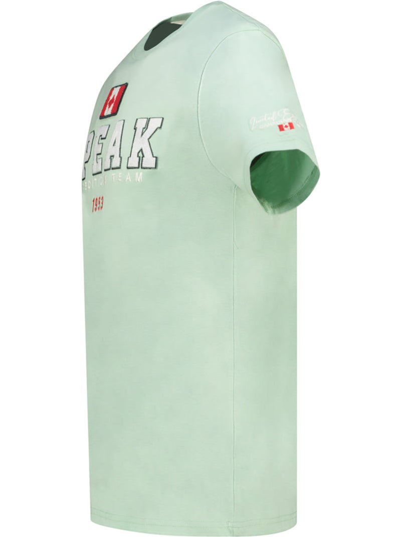 T-shirt estampada jerateak – canadian peak Verde pastel - Kiabi