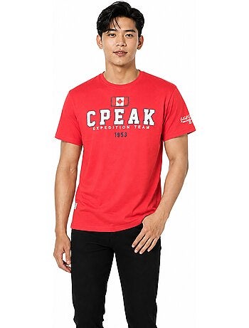 T-shirt estampada jerateak – canadian peak