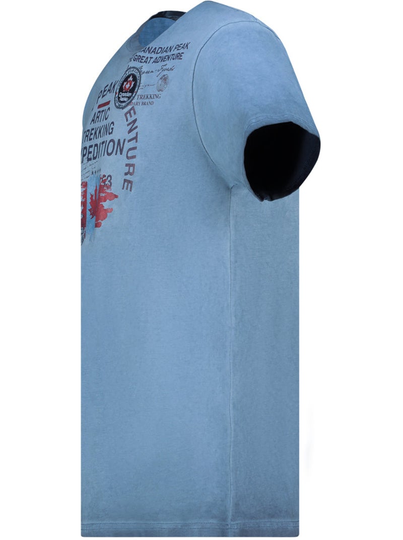 T-shirt estampada jergeneak – canadian peak Azul - Kiabi