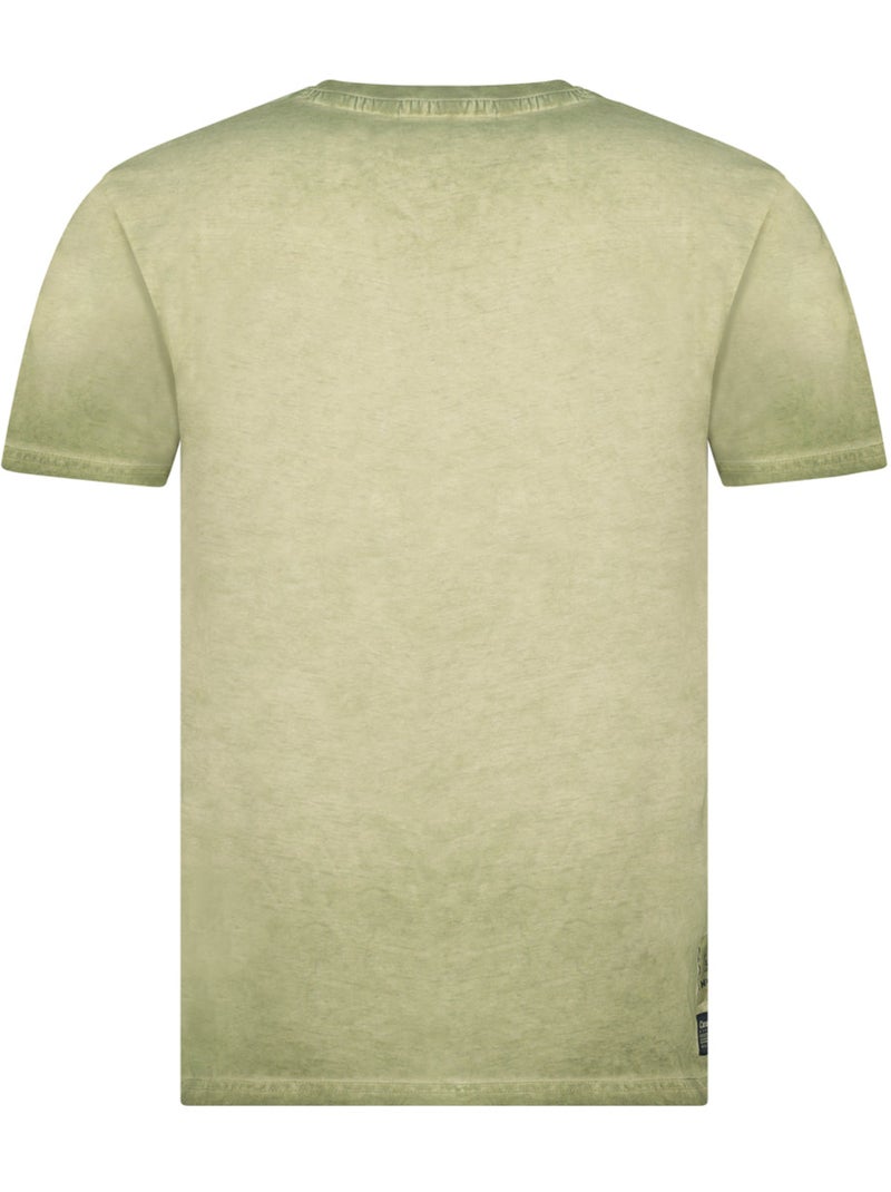 T-shirt estampada jergeneak – canadian peak Cáqui - Kiabi